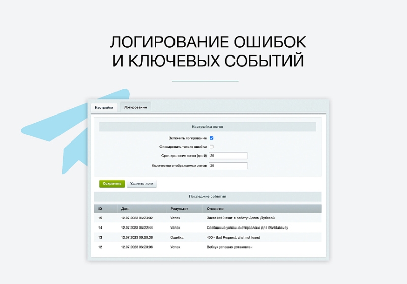 Фото Дубовой: Телеграм менеджер - обработка заказов через телеграм