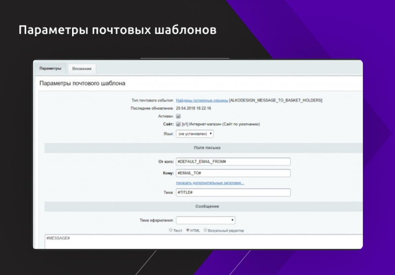 Фото Работа с брошенными корзинами пользователей