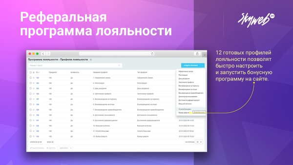 Фото 5в1: Программа лояльности, реферальная система, кэшбэк сервис, оплата бонусами и вывод баллов